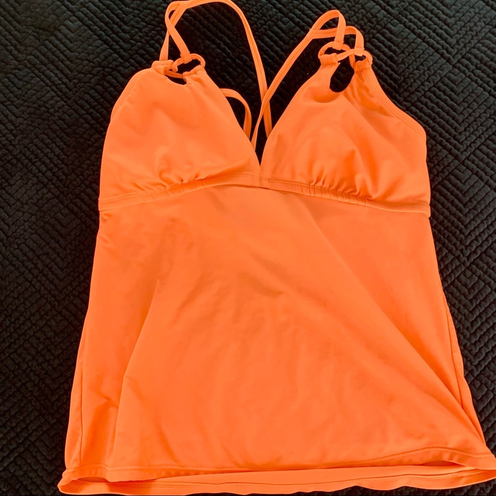 💜 Neon Orange Tankini top!